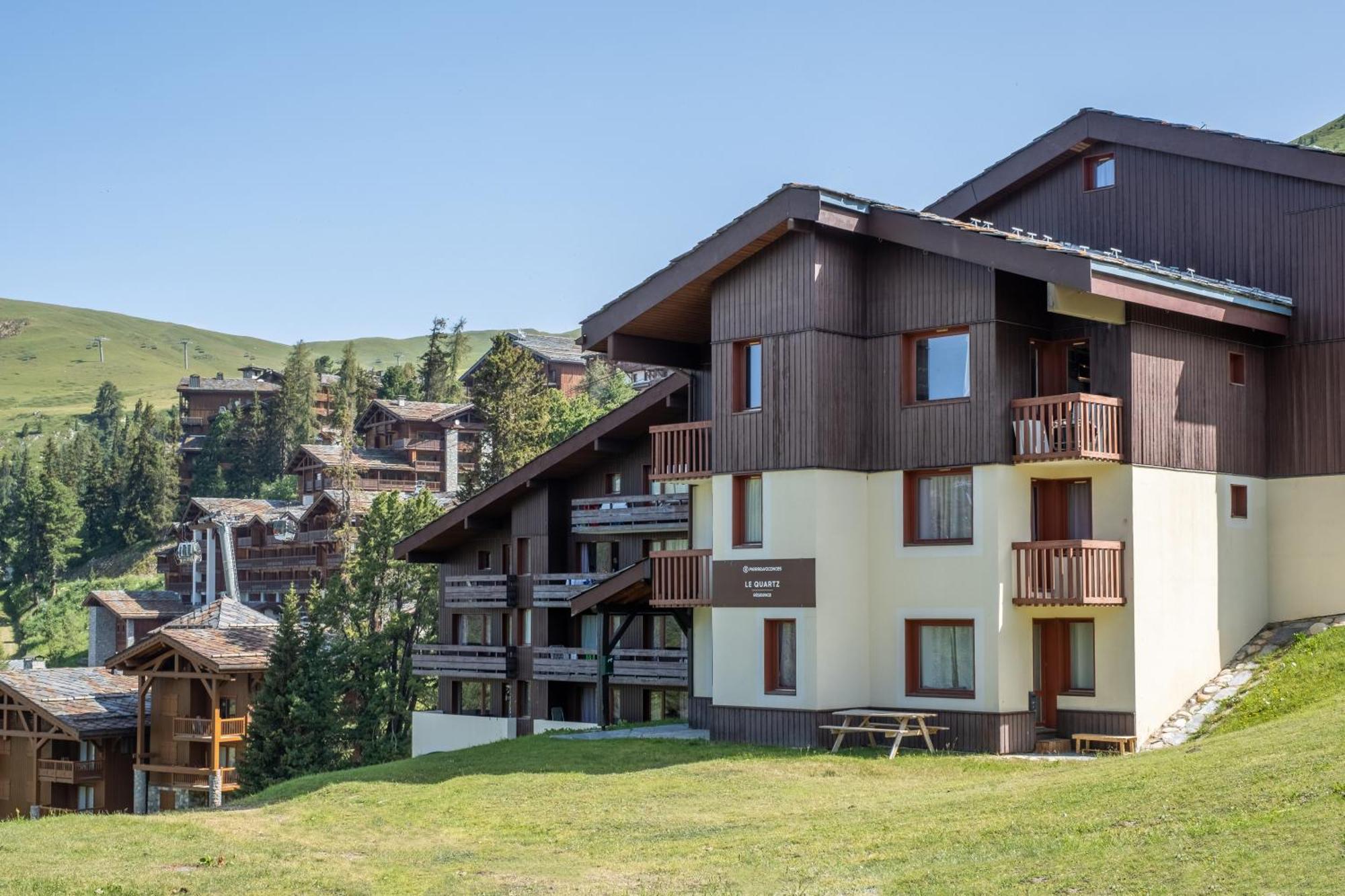 Residence Pierre & Vacances Le Quartz La Plagne Eksteriør billede